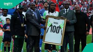 CAF Issues Glowing Tribute to Alex Iwobi Following Monumental 100th International Appearance for Nigeria
